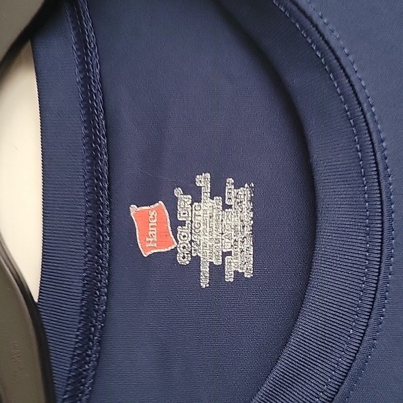 Hanes Cool Dri Long Sleeve Shirt - Picture 4 of 9